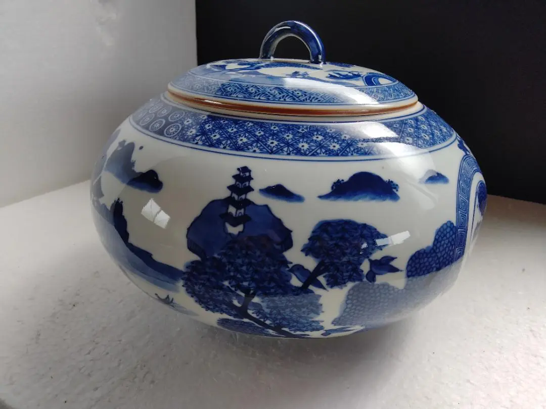 a92 祥瑞写 蜜柑水指 平安 静山 茶道具 古物　水指 a92 祥瑞写 蜜柑水指 平安 静山 茶道具 古物 水指