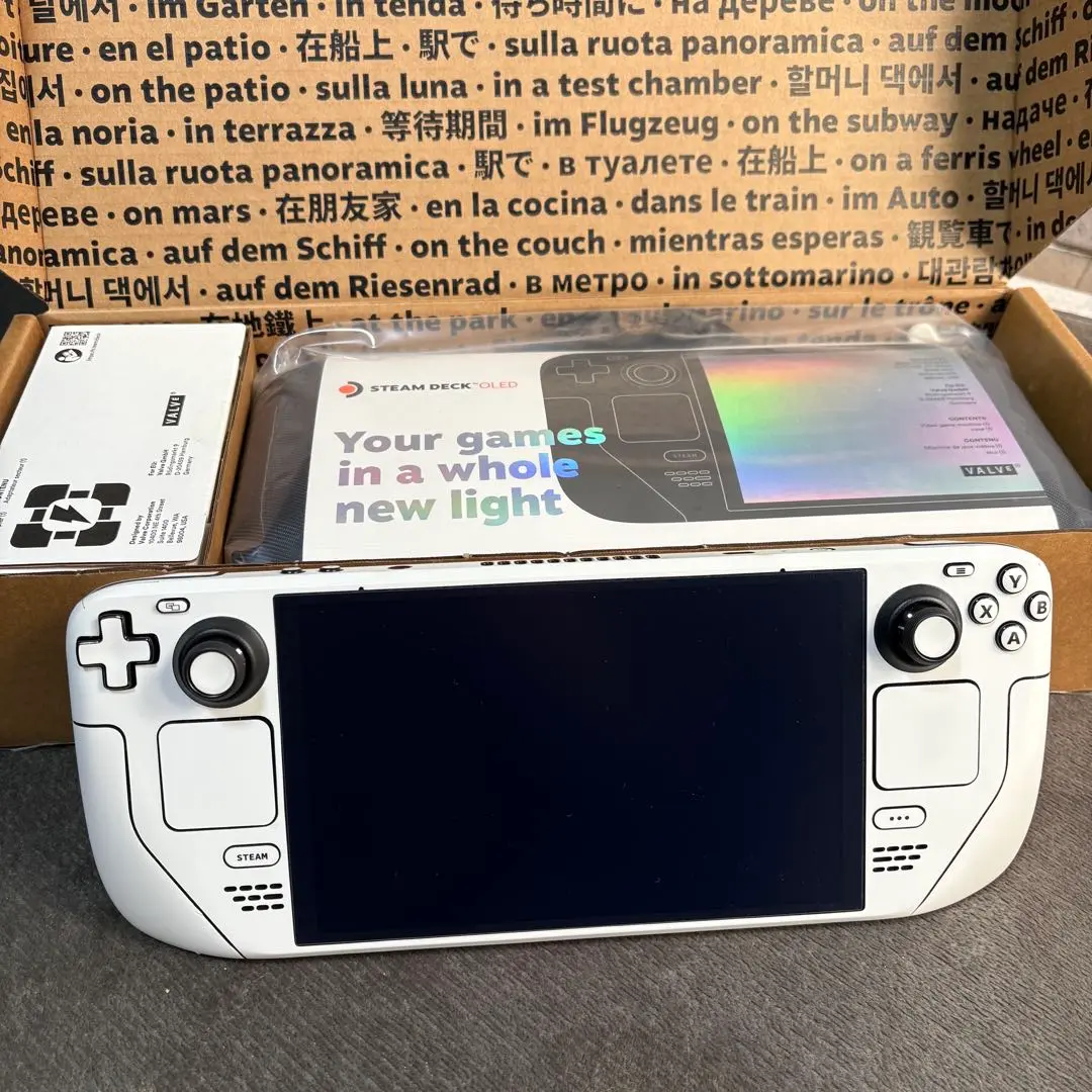 2025年最新】steam deck oled 1tb ホワイトの人気アイテム