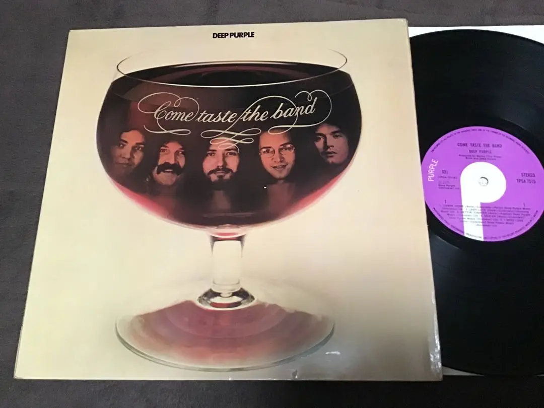 ディープ・パープル / カム・テイスト・ザ・バンド 国内盤 LP プロモ Deep Purple – Come Taste The Band | Releases | Discogs
