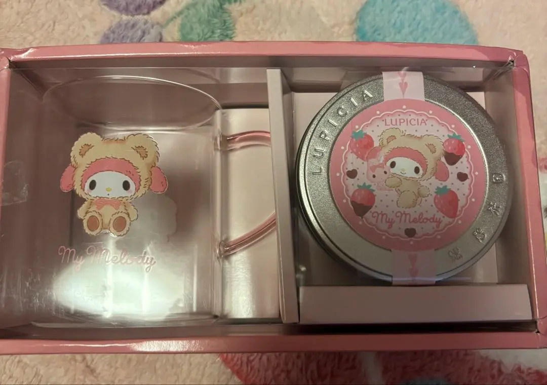 マイメロディ　LUPICIA ルピシア　マスコット　ぬいぐるみ マイメロ マスコット ルピシア コラボ サンリオ