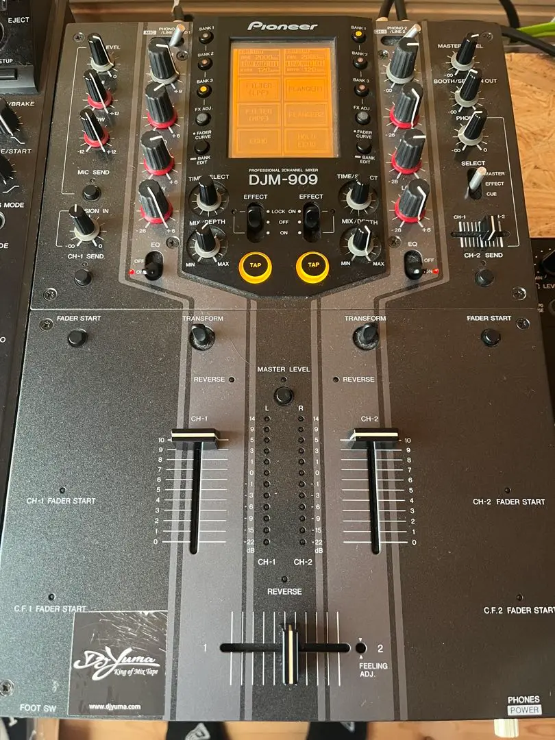 パイオニアDJM-909 PIONEER/DJミキサー/DJM-909 -DJ機材アナログレコード専門店