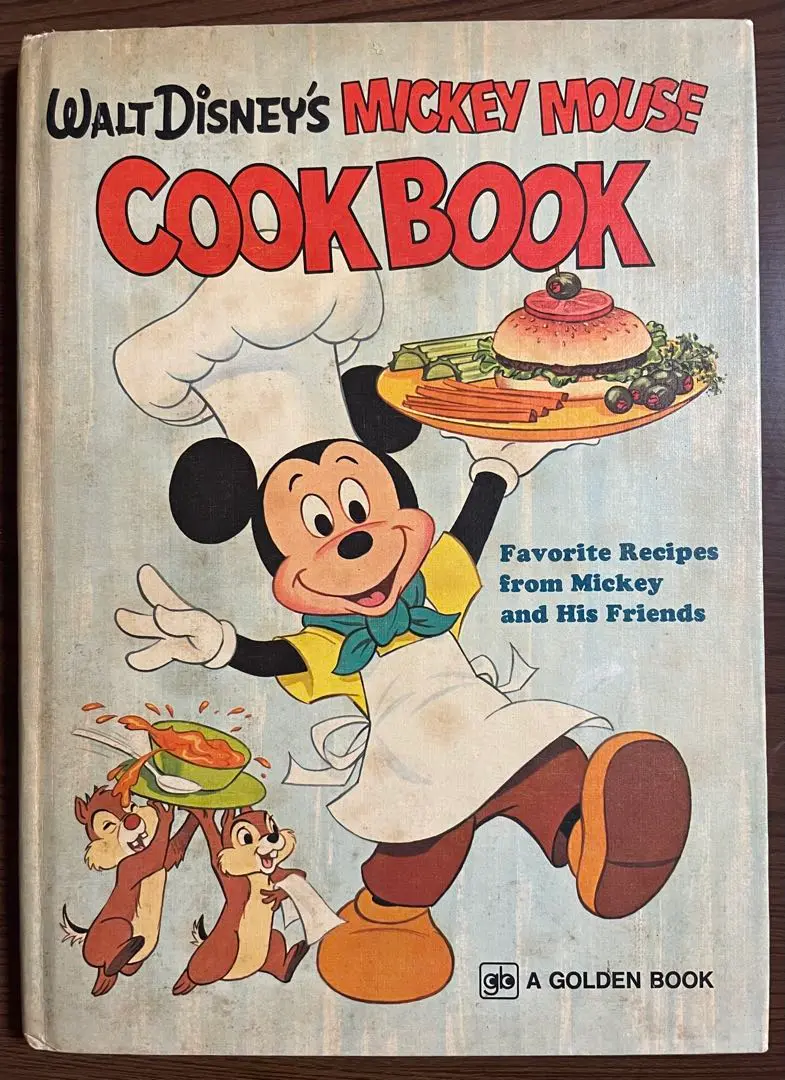 1980年代ヴィンテージミッキーマウスクッキングブック英語DisneyWorld 1980年代ヴィンテージミッキーマウスクッキングブック英語