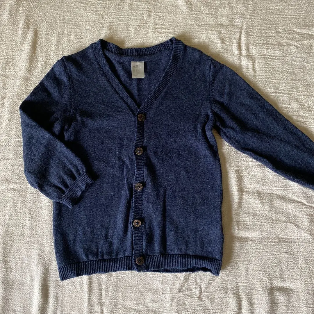 Thumbnail of H&M Knit Cardigan Navy 90/92