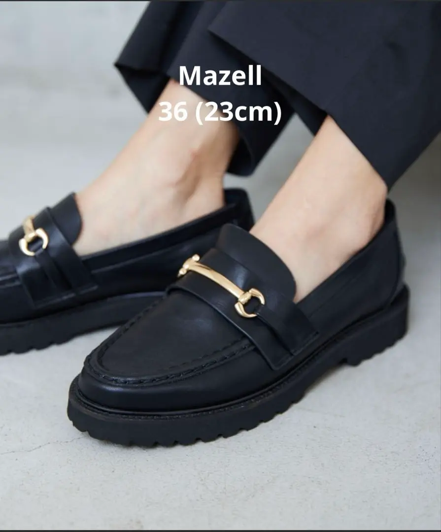 2025年最新】mazell / トラックソールビットローファーの人気