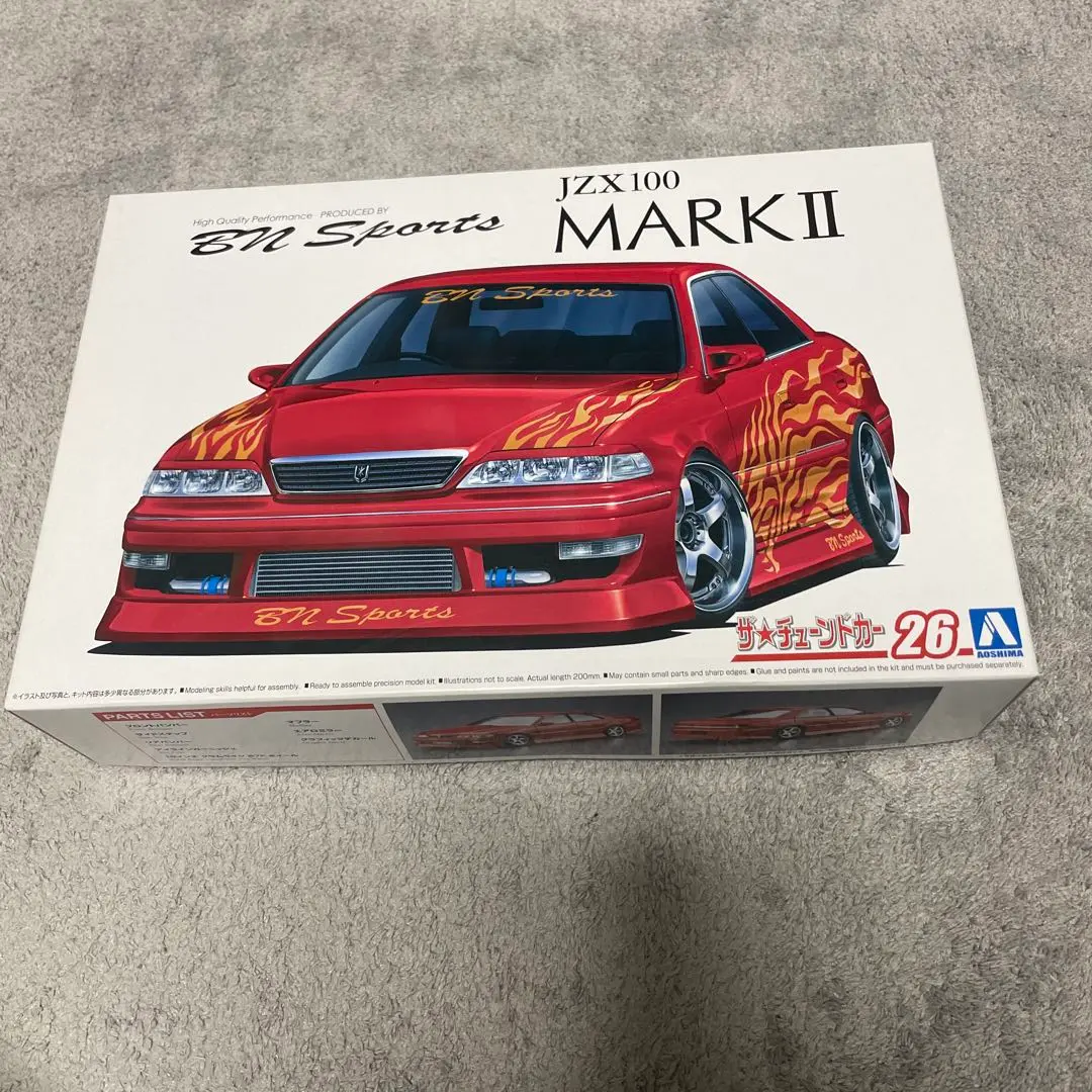 1/24 アオシマ JZX100マークII BN SPORTS 完成品 の商品詳細