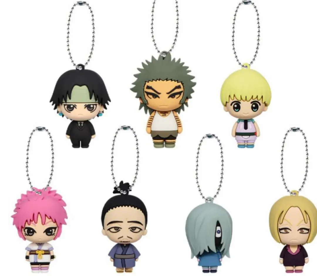 【全⑬種コンプ】HUNTER×HUNTER 幻影旅団ラバーキーホルダー 新品未開封コンプセット】HUNTER×HUNTER ラバーマスコット幻影