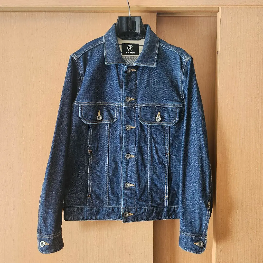 【値下げ】Paul Smith　Ｇジャン　未使用 中古・古着通販】Paul Smith (ポールスミス) ラムレザー