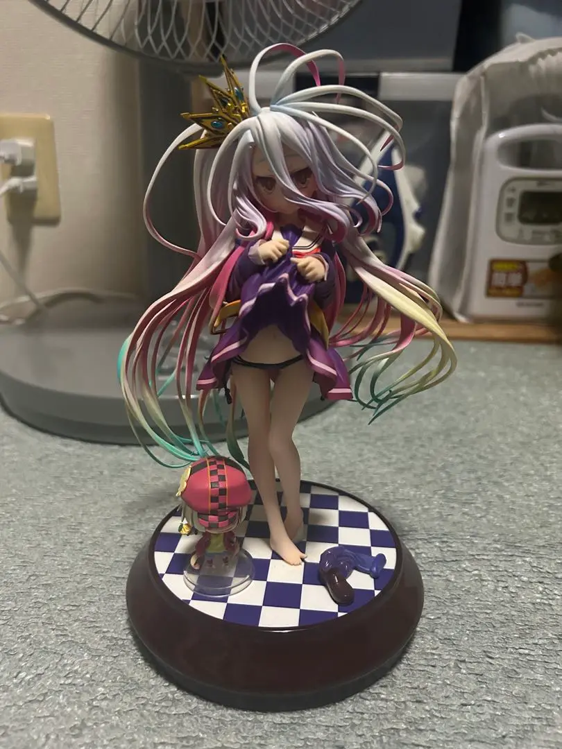 Amazon.co.jp: ノーゲーム・ノーライフ 白 Tuck up ver. 1/7
