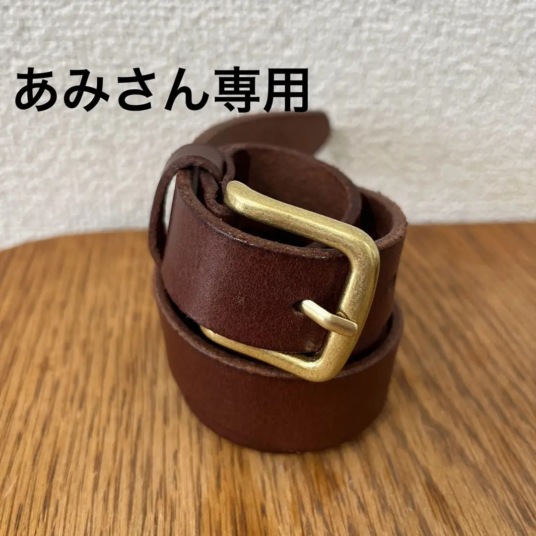 シールームリン☆ベルト☆新品 SQUARE BUCKLE LEATHER ベルト