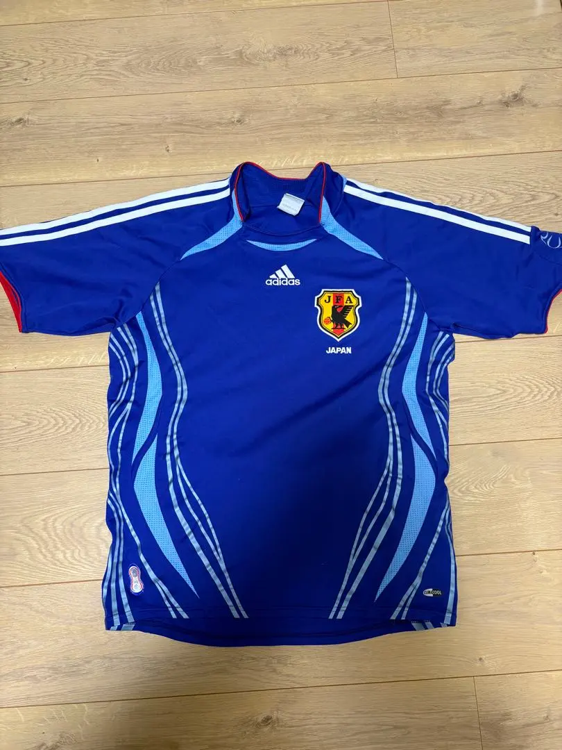 Thumbnail of Adidas soccer shirt, Japan national team, size S, Germany World Cup