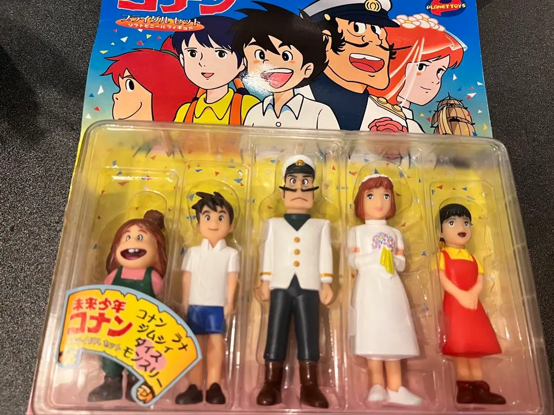 デンボク 未来少年コナン ワンダーフェスティバル ソフビ 宮崎駿 なんとKAIEDAが「未来少年コナン ロボノイドソフビフィギュア
