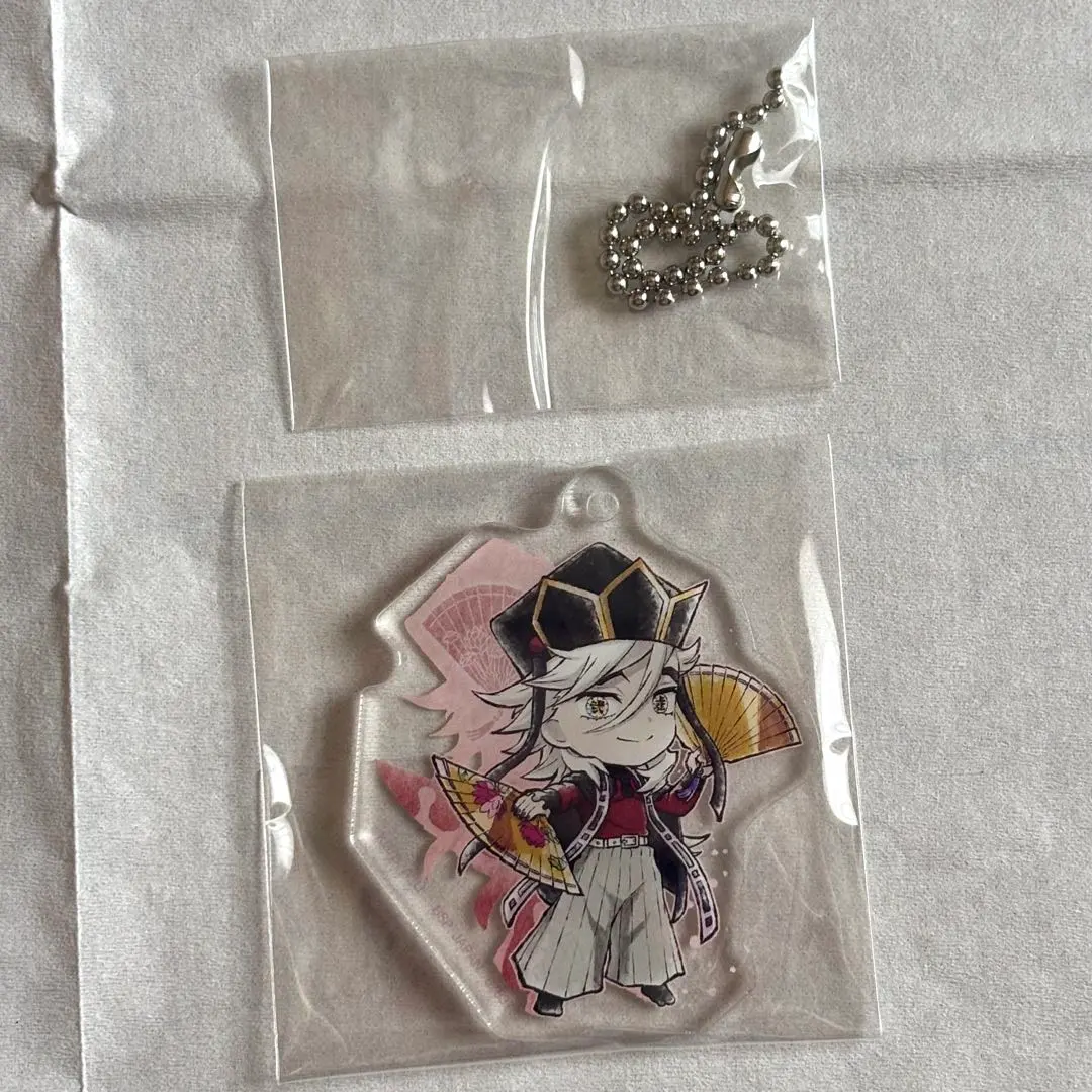 Thumbnail of Ichiban Kuji Demon Slayer: Kimetsu no Yaiba Thunder Brothers F Prize Kyun-Chara Acrylic Charm Doma