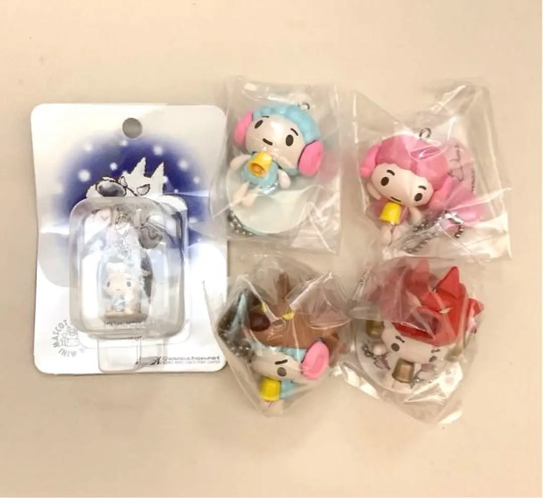グルーミー 森チャック ポドリー がおくん ぷらーんキーホルダー レアセット TAITO - グルーミーキーホルダー セット売り 森チャックの通販