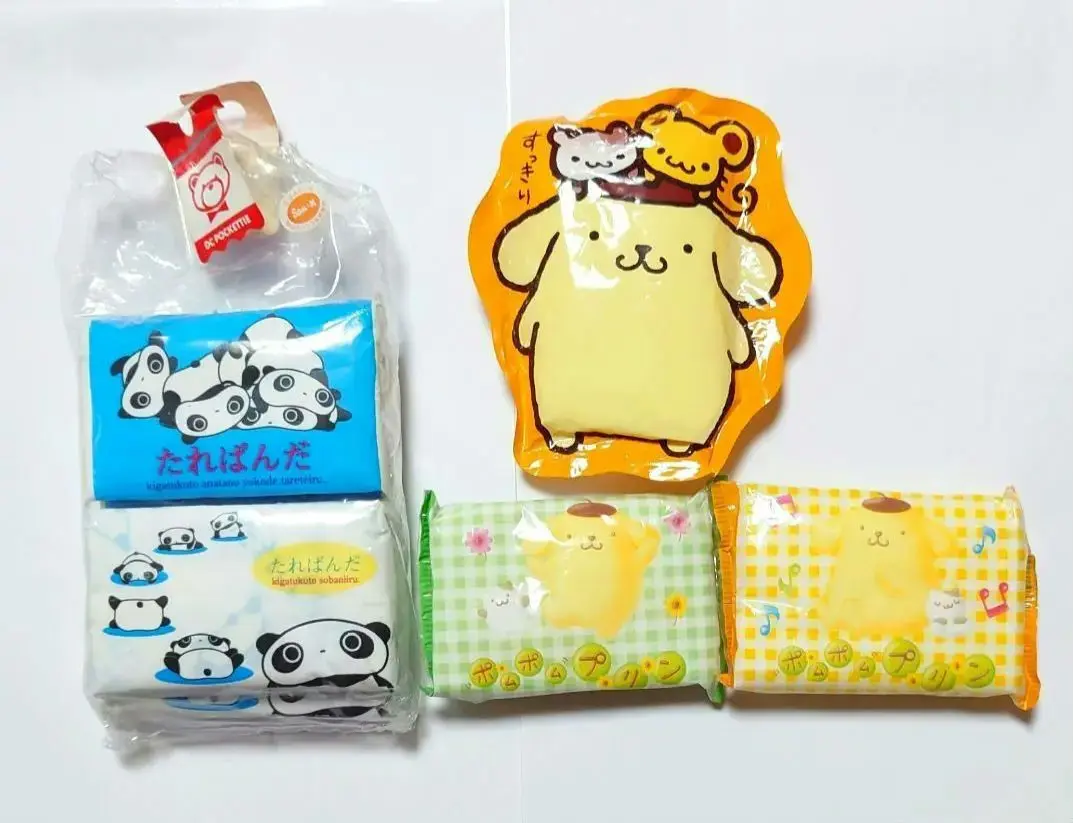 たれぱんだ　ぬいぐるみティッシュカバー　ケース　サンエックス サンエックス - たれぱんだ ぬいぐるみ ティッシュ BOX カバーの