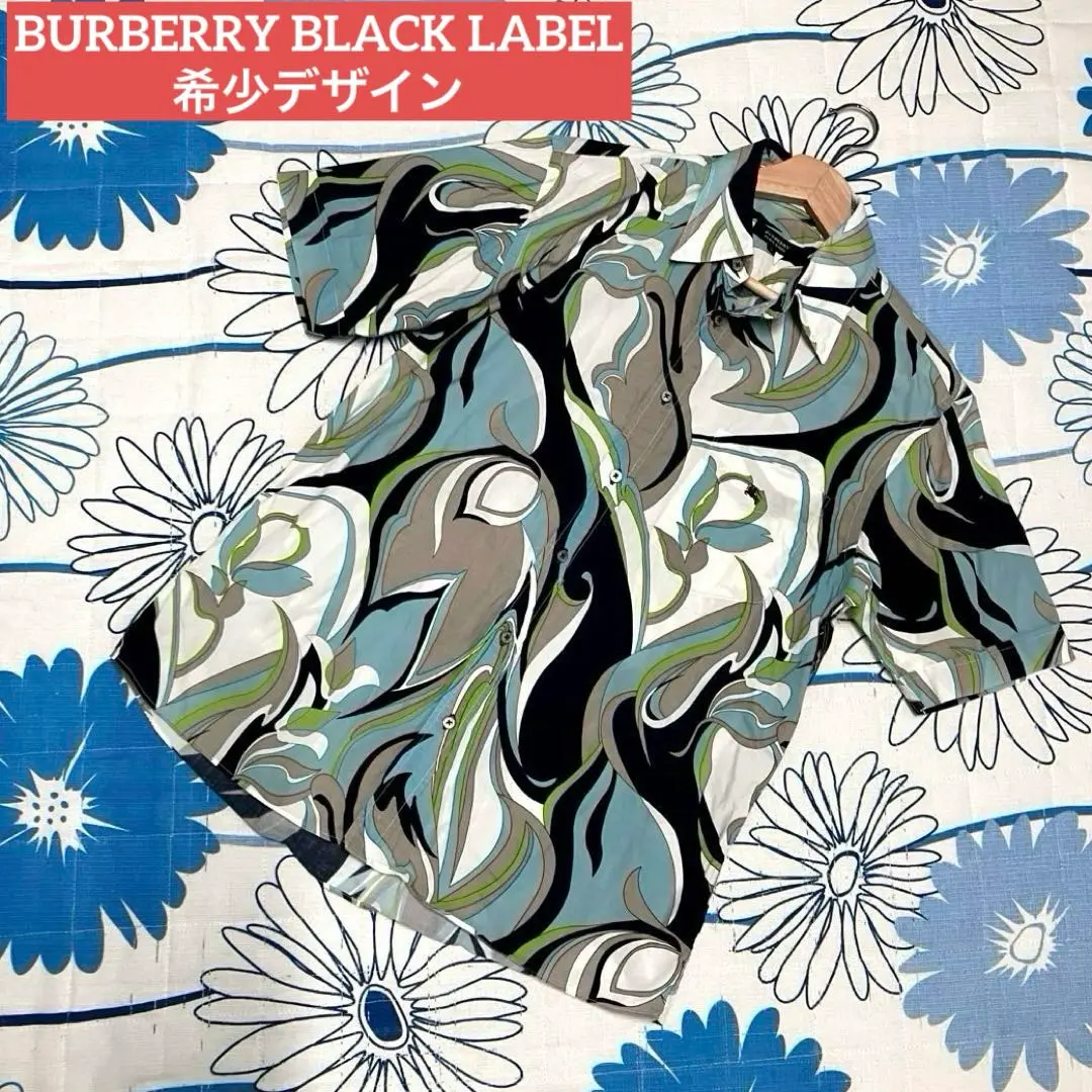 2025年最新】BURBERRY BLACK LABEL アロハシャツ・かりゆし