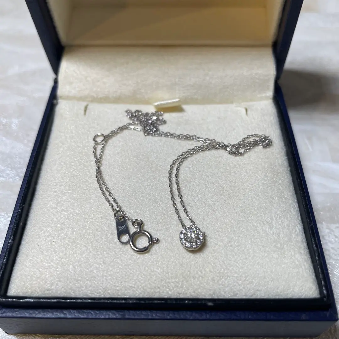 梵登廣場 青山 鑽石 Grace 項鍊 0.12克拉 的縮圖