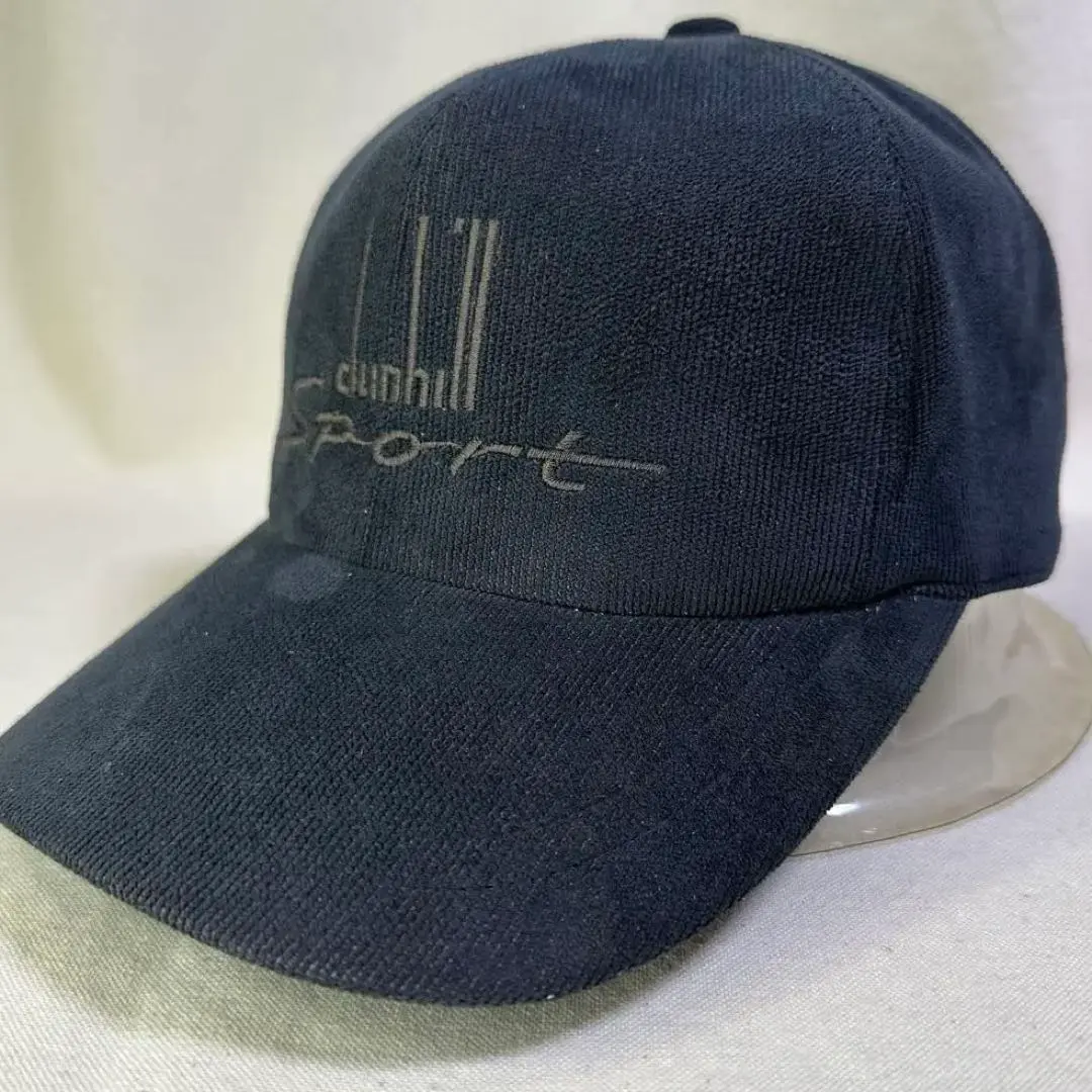 dunhill キャップ 帽子 ダンヒル ダンヒル キャップ（ブラック）Mサイズ - インポート