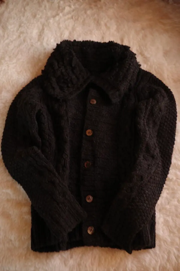 Thumbnail of Excellent condition! (Only tried on) Chunky knit cardigan / ZUCCA