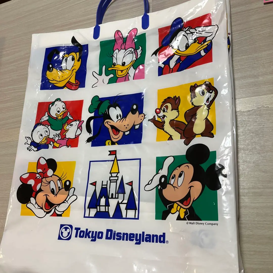 ディズニーランド コレクション 昔の有料バッグ 4枚セット