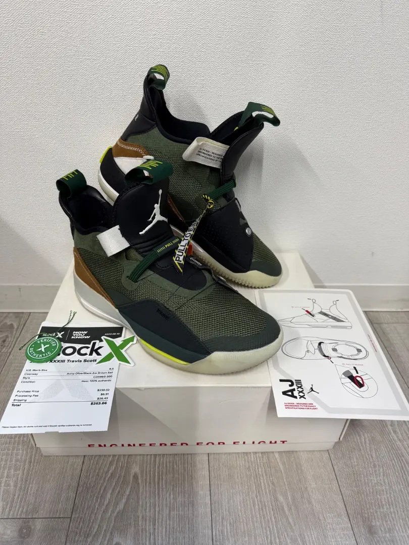 美品✨NIKE✨AIR JORDAN33 トラヴィススコット 26cm AJ33 美品✨NIKE✨AIR JORDAN33 トラヴィススコット 26cm AJ33 - メルカリ