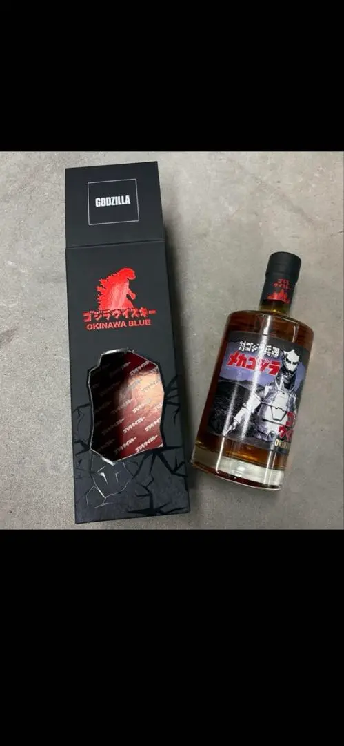 【新品未開封】ウイスキーミュウ GODZILLA ゴジラ WHISKY MEW | 「ゴジラ」ラベル・ウイスキー発売決定!!