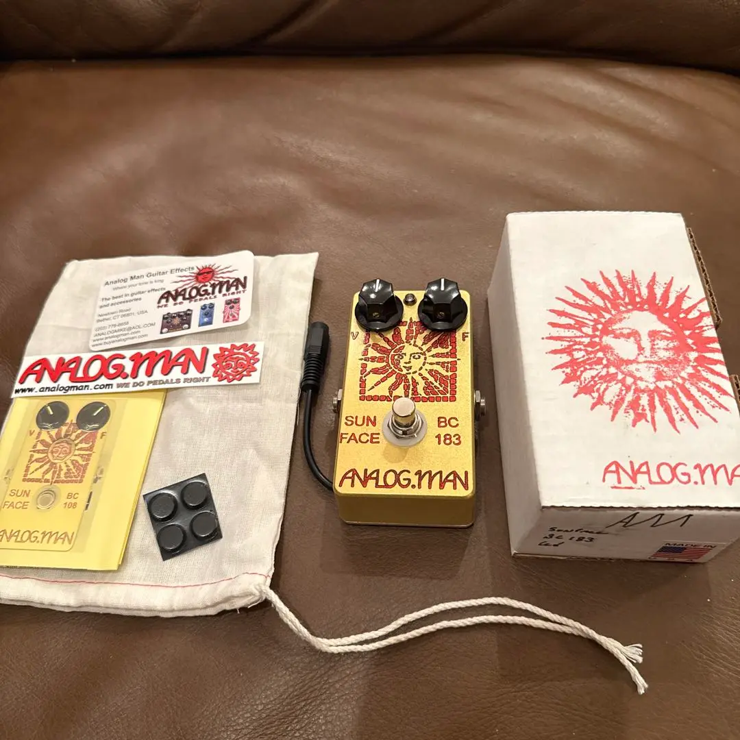 Analogman Sun Face Hi Gain Ge – Motor City Guitar