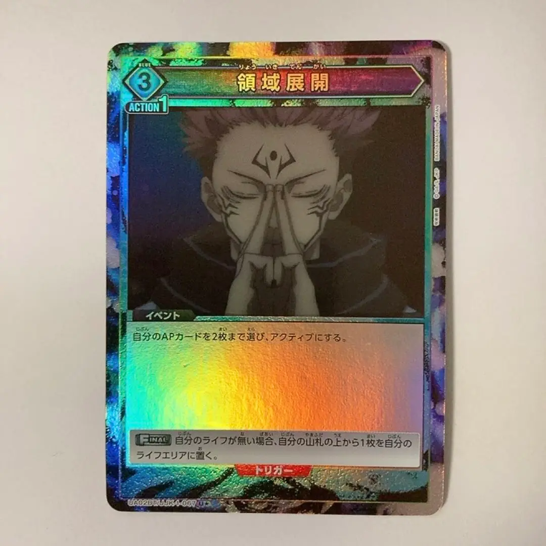 2025年最新】ユニオンアリーナ 領域展開 パラレルの人気アイテム