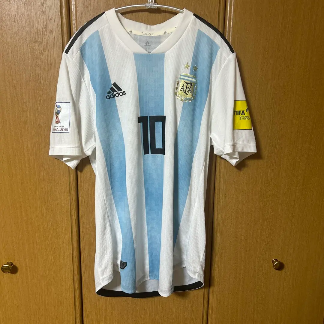 Thumbnail of Adidas Argentina National Team MESSI 10 Jersey 2018