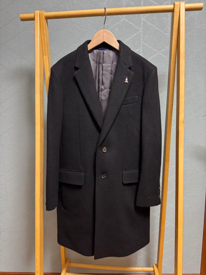 ランバンオンブルー チェスターコート48 2025年最新】LANVIN en Bleu メンズ チェスターコートの人気
