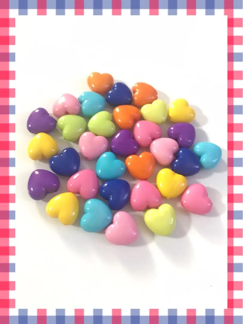 Thumbnail of Puffy Heart Beads ❤︎