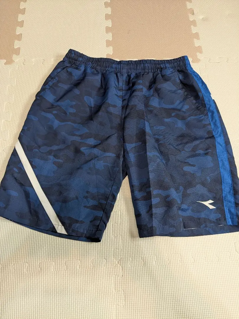 Thumbnail of DIADORA Navy Camouflage Half Pants