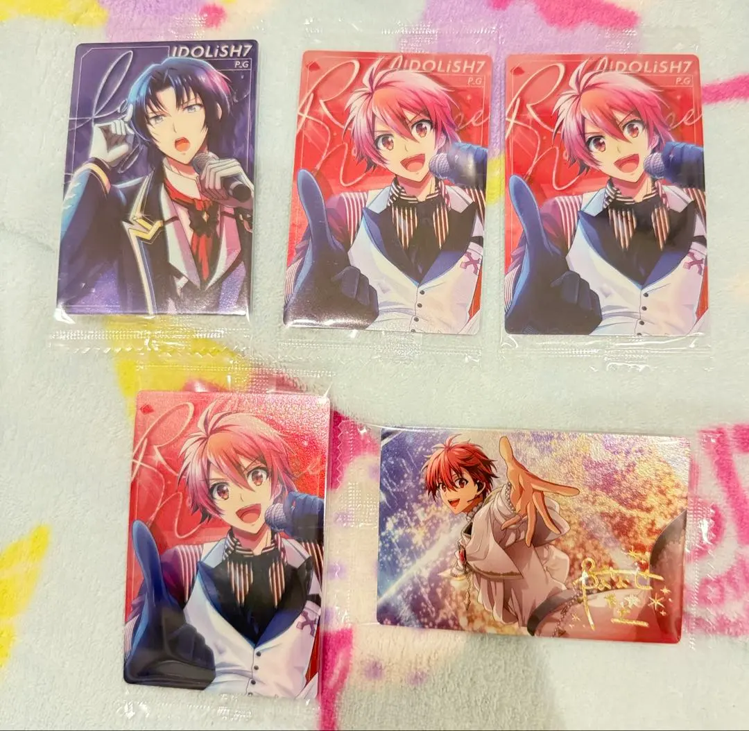 Thumbnail of Idolish7 Wafer 25 Riku, Iori - 5 cards