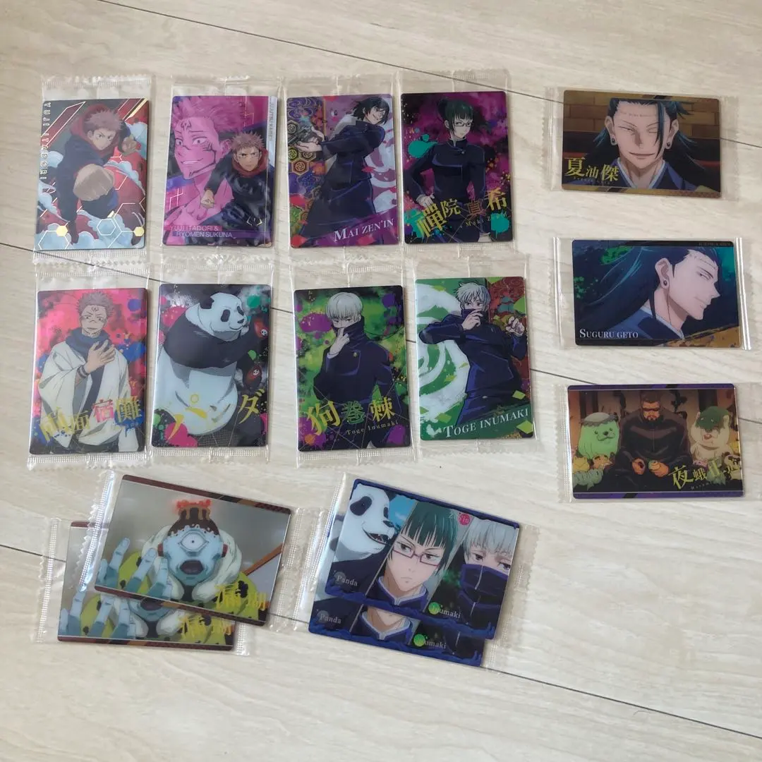 咒術迴戰 威化餅 卡片 的縮圖