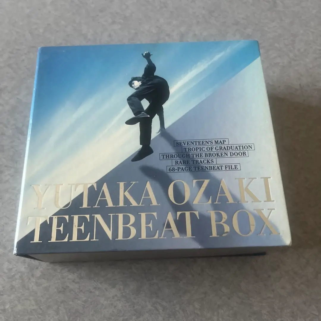 尾崎豊　未開封　シュリンク付き初回生産限定盤　ティーンビート・ボックス Amazon.co.jp: TEENBEAT BOX: ミュージック