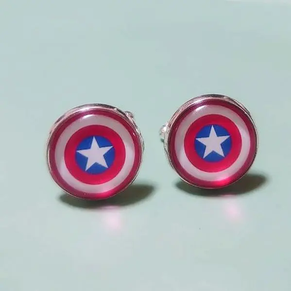 美國隊長 袖扣 袖鏈 011 的縮圖