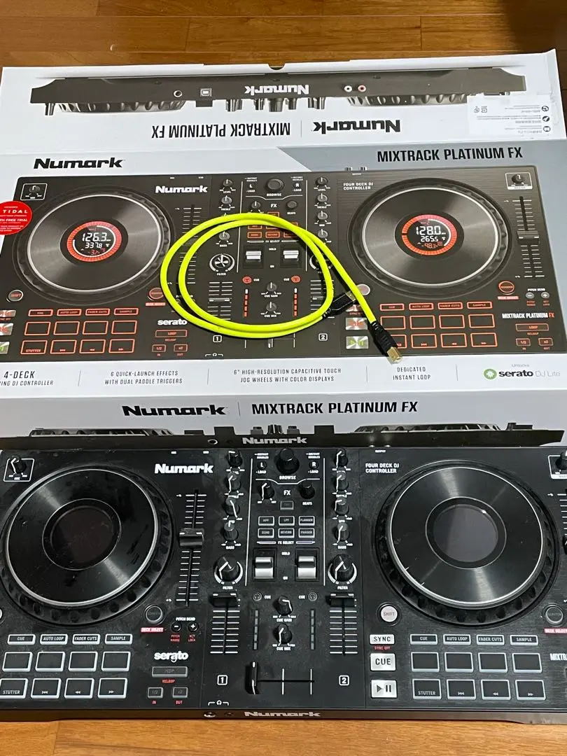 Numark ‎Mixtrack Platinum FX DJ Controller - Black for sale