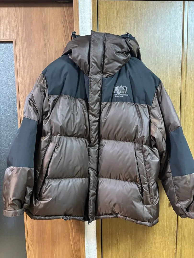 【４月中のみ出品】is-ness×NANGA ブラック ダウンジャケット is-ness (イズネス) FUNCTIONAL DOWN JACKET is-ness×NANGA