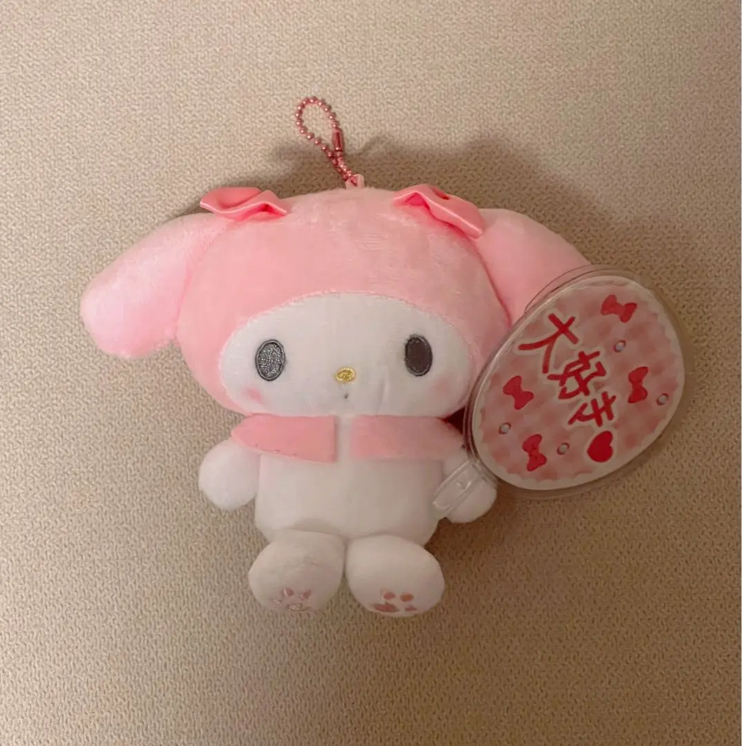Thumbnail of Sanrio My Melody Oshi-katsu Uchiwa Plush Mascot