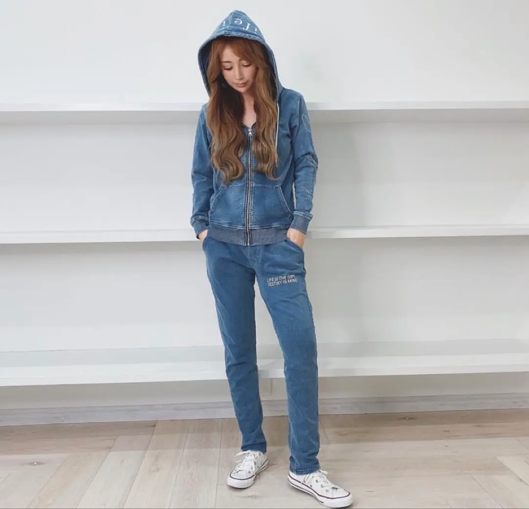 ちぇん　モコアズ裏起毛セットアップ SEQUENZ（シークエンズ）】FADE ZIP P/K /フルジップ オーバー