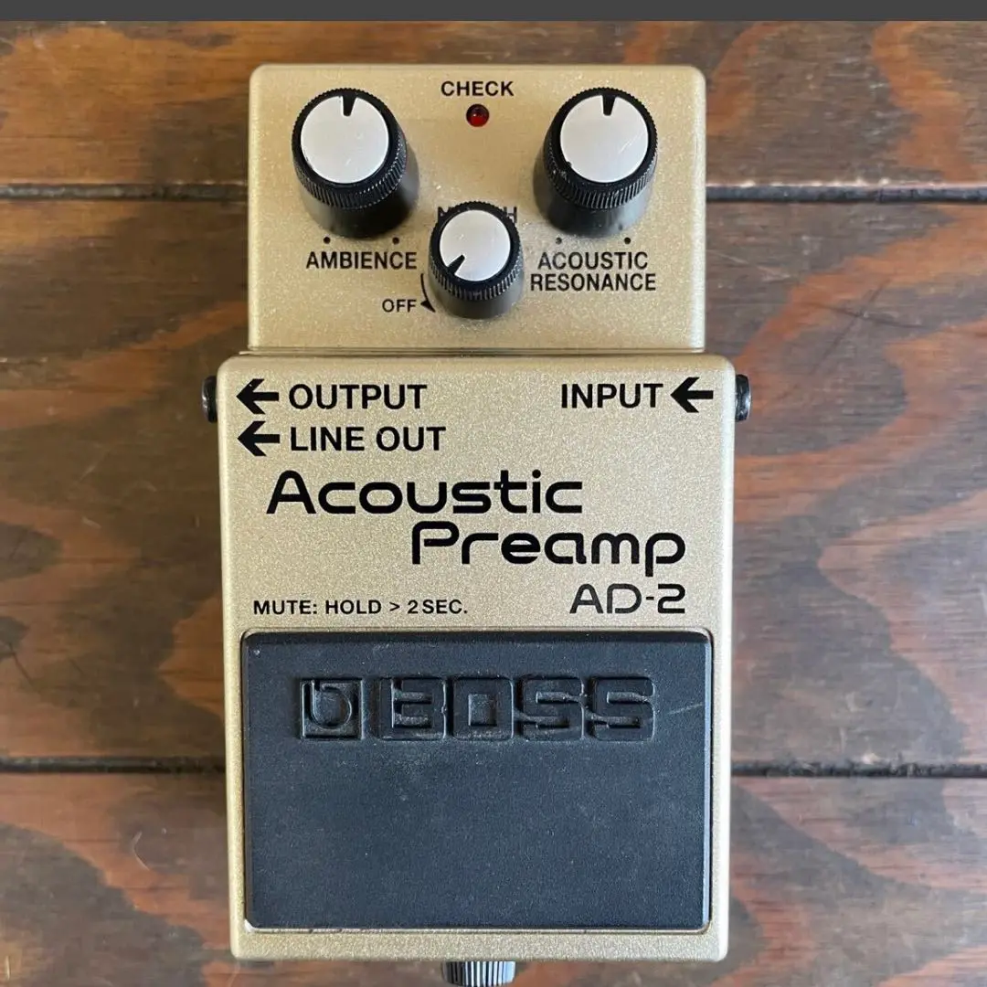2025年最新】BOSS / AD-2 ボス アコースティックプリアンプの