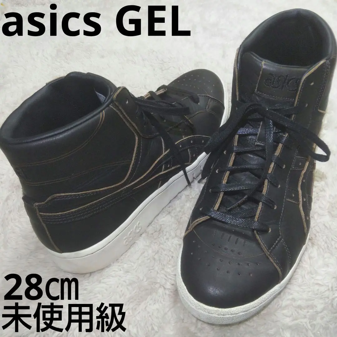 未使用級 28 ASICS ゲル　ポイントゲッター レザー　黒 2025年最新】アシックス ポイントゲッター 28の人気アイテム