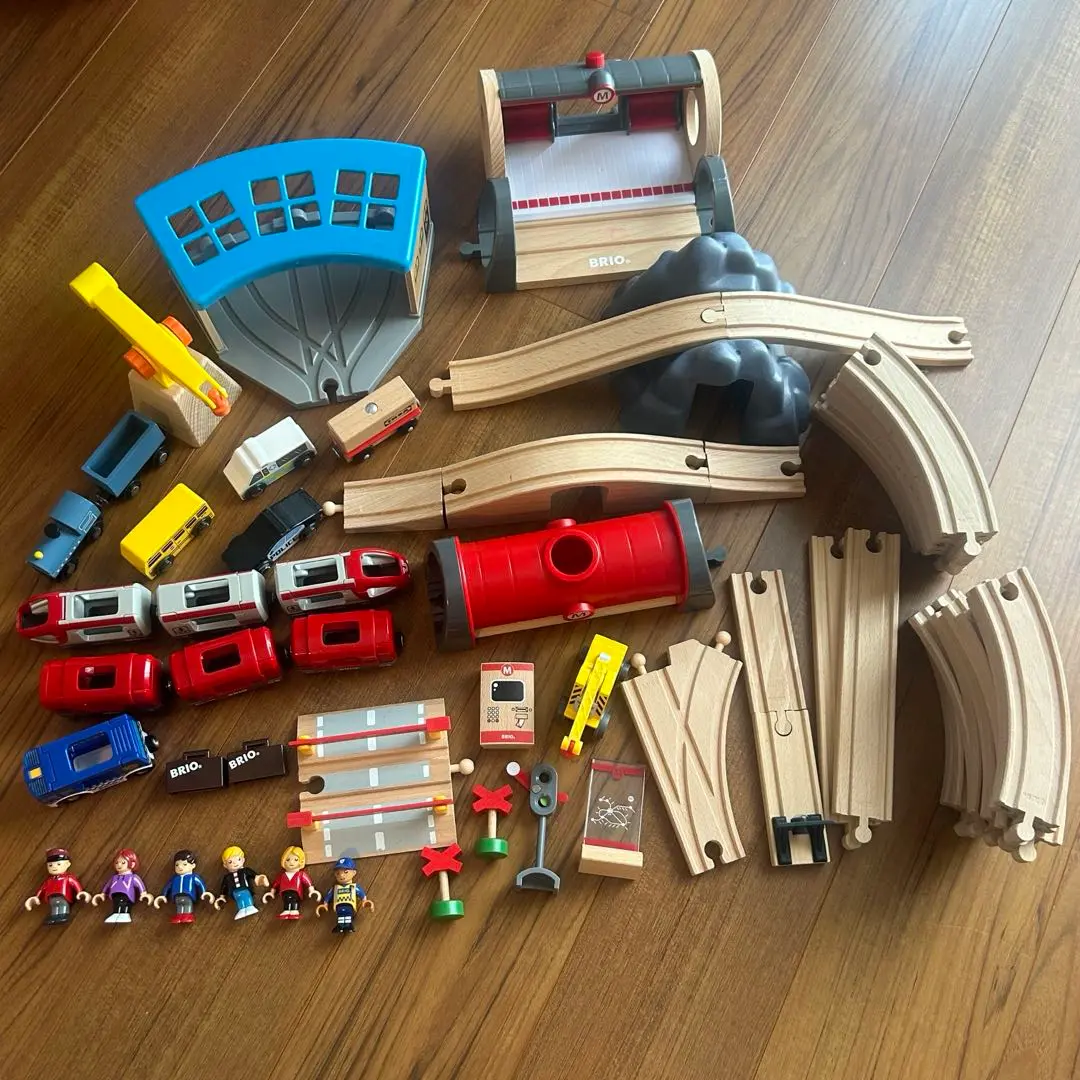 (未使用･未開封品)　BRIO (ブリオ) メトロレールウェイセット [ 木製レール おもちゃ ] 33513 tu1jdyt BRIO ブリオ］レールウェイセット メトロレールウェイセット