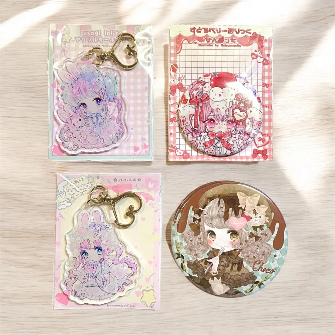 空亜　kuua 夏芽みく　缶バッジ　アクキー　まとめ売り 2025年最新】夏芽みくの人気アイテム - メルカリ