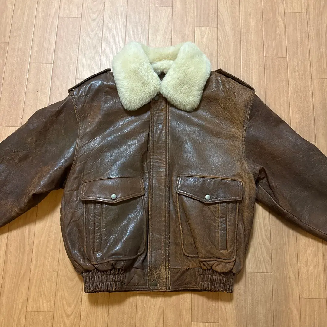 Thumbnail of MA-1 Leather Jacket