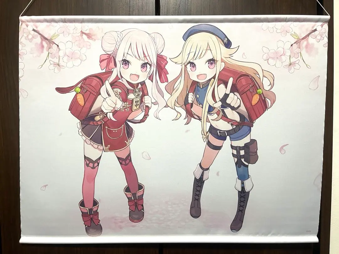 ヒメヒナ 新春ガチャ2023 S賞直筆サイン入りタペストリー　A賞おまけ 2025年最新】ヒメヒナ タペストリーの人気アイテム - メルカリ
