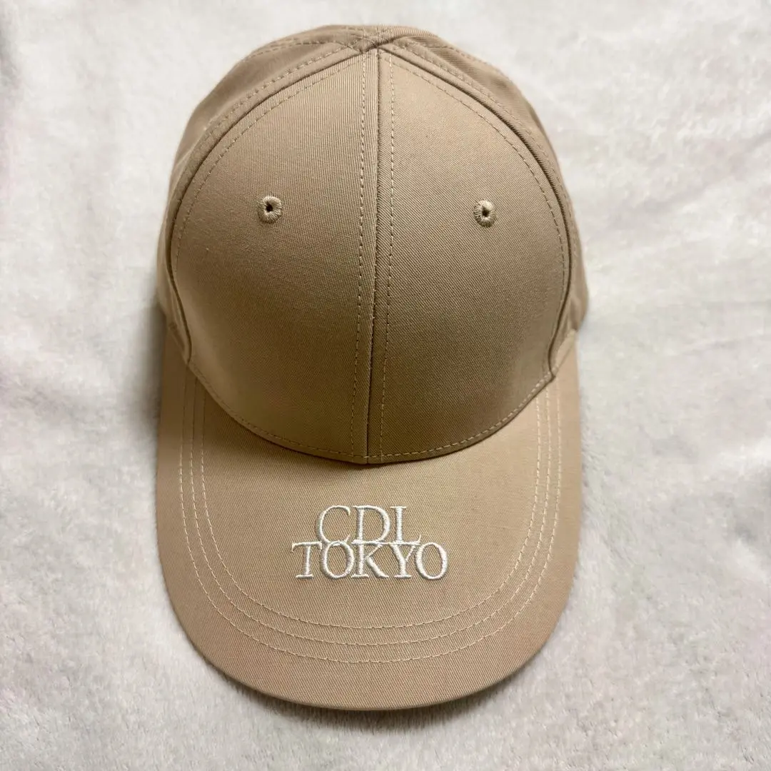CDL TOKYO Embroidery Logo Cap キャップ ベージュS 2025年最新】cdl tokyo キャップの人気アイテム - メルカリ