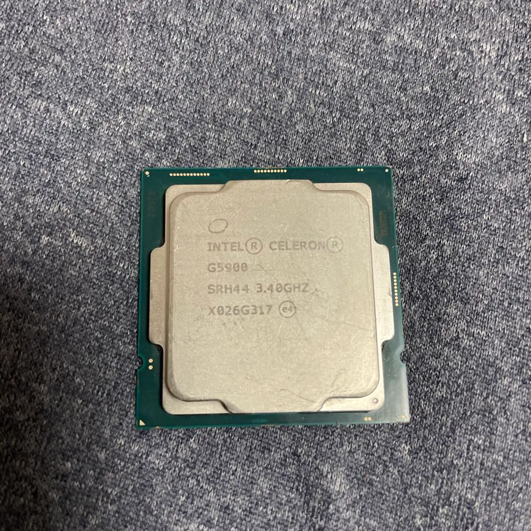 Intel Celeron G5900 動作確認済み　デスクトップCPUジャンク 2025年最新】celeron g5900の人気アイテム - メルカリ