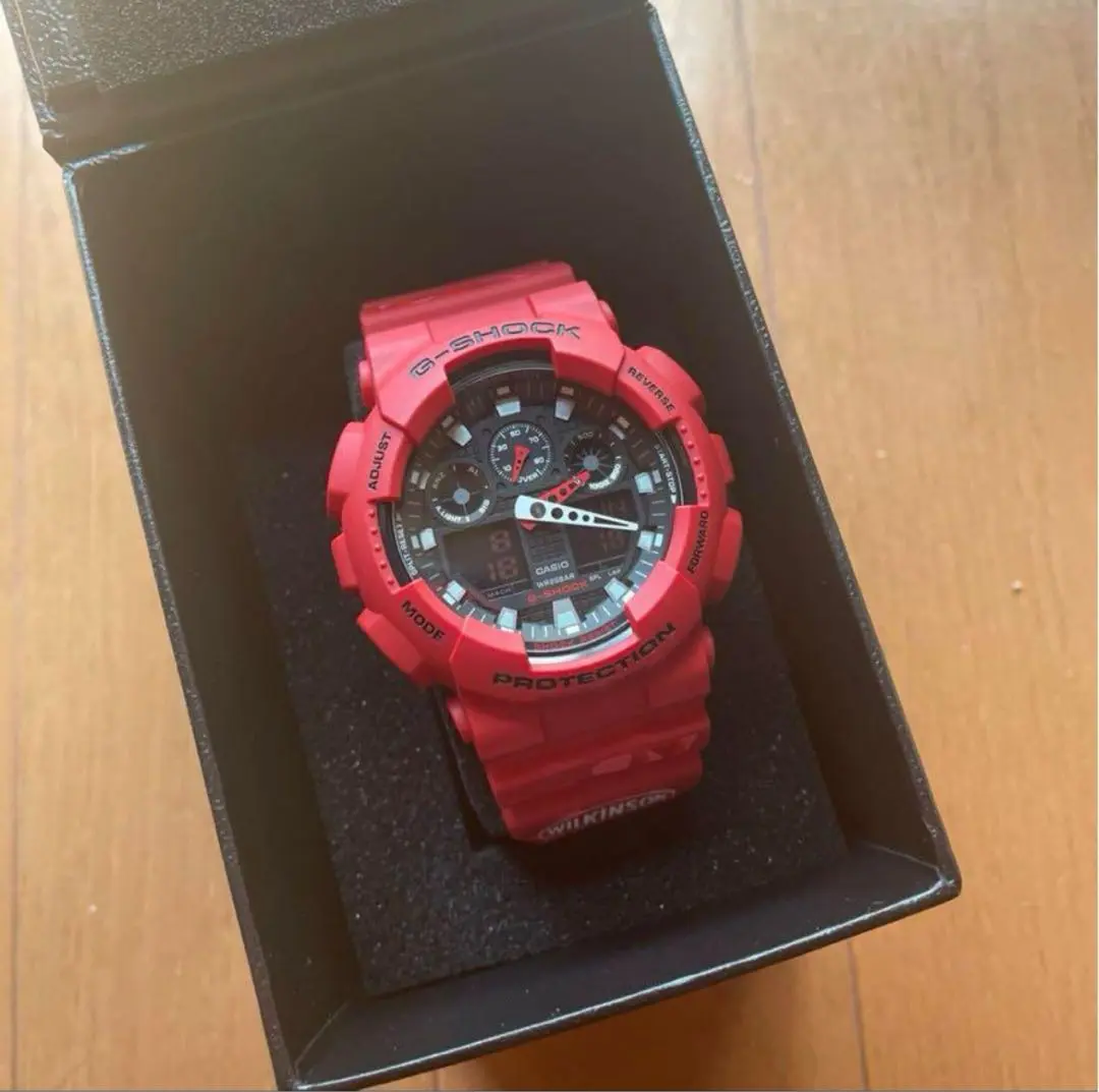 新品☆限定デザインG-SHOCK☆レッド・ウィルキンソン・当選品・