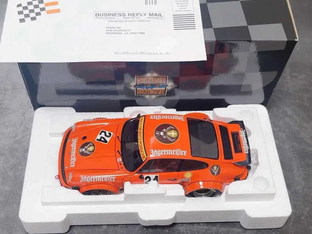 1／18 エグゾト ポルシェ イエガーマイスター ギフトセット
