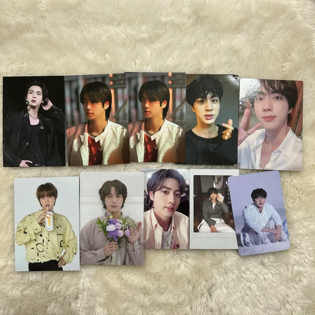 Thumbnail of BTS Jin photocard, mini photo